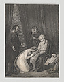 Cordelia and King Lear (Shakespeare, King Lear, Act 4, Scene 7), Charles Heath, the elder British, Etching and engraving