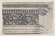 Ionic Entablature, from 