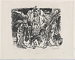 Resurrection, Oskar Kokoschka  Austrian, Lithograph