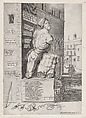Statue of Pasquin in the House of Cardinal Ursino, from "Speculum Romanae Magnificentiae", Nicolas Beatrizet  French, Engraving and etching
