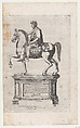 Marcus Aurelius, from "Speculum Romanae Magnificentiae", Cornelis Bos Netherlandish, Engraving