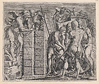 Romulus and Remus Building the Walls of Rome, from "Speculum Romanae Magnificentiae", Anonymous, French, School of Fontainebleau, 16th century French, Etching