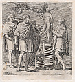 Sacrifice to Hercules, from "Speculum Romanae Magnificentiae", Anonymous, Etching