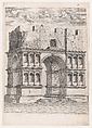 Temple of Janus, from "Speculum Romanae Magnificentiae", Anonymous, Engraving
