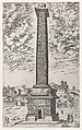 Trajan's Column, from "Speculum Romanae Magnificentiae", Giovanni Ambrogio Brambilla Italian, Etching