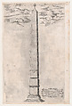 The Vatican Obelisque, from "Speculum Romanae Magnificentiae", Anonymous, Engraving