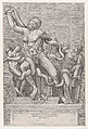 Laocoon, from "Speculum Romanae Magnificentiae", Nicolas Beatrizet  French, Engraving