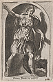 Diana (Diana Triuia in aedibus), from "Speculum Romanae Magnificentiae", Anonymous, Engraving