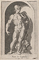 Mars (Mars in Capitolio), from "Speculum Romanae Magnificentiae", Anonymous, Engraving