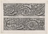 Della Valle Frieze, from "Speculum Romanae Magnificentiae", Anonymous, Engraving
