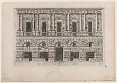 House of Raphael, from "Speculum Romanae Magnificentiae", Anonymous, Engraving