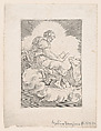 Saint Luke, Agostino Veneziano (Agostino dei Musi) Italian, Engraving