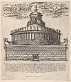 The Sepulchre of Hadrian, from "Speculum Romanae Magnificentiae", Anonymous, Engraving
