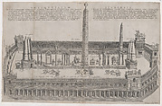 Circus Maximus, from "Speculum Romanae Magnificentiae", Anonymous, Engraving