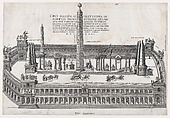 Circus Maximus, from "Speculum Romanae Magnificentiae", Giovanni Ambrogio Brambilla Italian, Engraving
