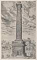 Column of Trajan, from "Speculum Romanae Magnificentiae", Anonymous, Engraving