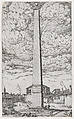 The Vatican Obelisk, Anonymous, Italian, 16th century Italian, Engraving
