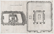 Castrum, from "Speculum Romanae Magnificentiae", Anonymous, Engraving