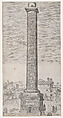 Column of Trajan, from "Speculum Romanae Magnificentiae", Anonymous, Engraving