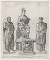 Roma Victrix, from "Speculum Romanae Magnificentiae", Nicolas Beatrizet  French, Engraving