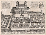 Monte Pincio Palace and Gardens, from "Speculum Romanae Magnificentiae", Antonio Tempesta  Italian, Etching