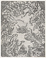 Sistine Frescoes, from "Speculum Romanae Magnificentiae", René Boyvin  French, Engraving; second state of two (Robert-Dumesnil)