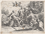 The Judgement of Paris, Raphael Sadeler I  Netherlandish, Engraving