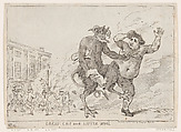 Great Cry and Little Wool, Thomas Rowlandson  British, Etching