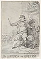 His Highness The Protector, Thomas Rowlandson  British, Etching