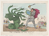 The Champion of the People, Thomas Rowlandson  British, Etching
