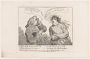The Incurable, Thomas Rowlandson  British, Etching