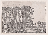 The Charcoal-Burner, from "Verscheyden Landtschapjes" (Various Little Landscapes), Plate 9, Willem Pietersz Buytewech  Dutch, Etching; Begemann's third state of three