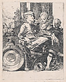 The Enamored Couple: Lucelle and Ascagnes, Willem Pietersz Buytewech Dutch, Etching
