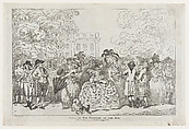 1784, or The Fashions of the Day, Thomas Rowlandson British, Etching
