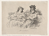 Harmony, Thomas Rowlandson British, Etching
