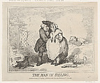The Man of Feeling, Thomas Rowlandson British, Etching