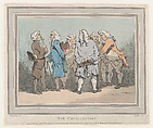 The Consultation, Thomas Rowlandson  British, Hand-colored etching and aquatint