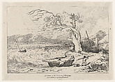 A View on the Coast of Sussex, Thomas Rowlandson  British, Etching
