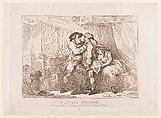 A Cully Pillag'd, Thomas Rowlandson  British, Etching