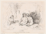 Luxury, Thomas Rowlandson  British, Etching