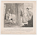 The Vision (Picturesque Beauties of Boswell, Part the Second), Thomas Rowlandson  British, Etching