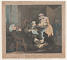 Tithe Pig, Thomas Rowlandson  British, Hand-colored etching