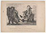 Frontispiece (Picturesque Beauties of Boswell, Part the First), Thomas Rowlandson British, Etching