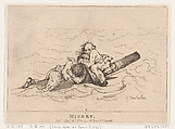 Misery, Thomas Rowlandson  British, Etching