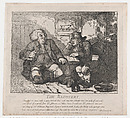 The Recovery (Picturesque Beauties of Boswell, Part the Second), Thomas Rowlandson  British, Etching