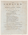 The Lousiad, Title Page, Thomas Rowlandson  British, Letterpress