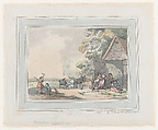 Haymakers, Thomas Rowlandson  British, Etching and aquatint