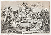 State Butchers, Thomas Rowlandson  British, Etching