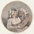 Dotage, T. Smith  British, Colored stippled etching and aquatint