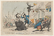 Repeal of the Test Act, Thomas Rowlandson British, Hand-colored etching and aquatint